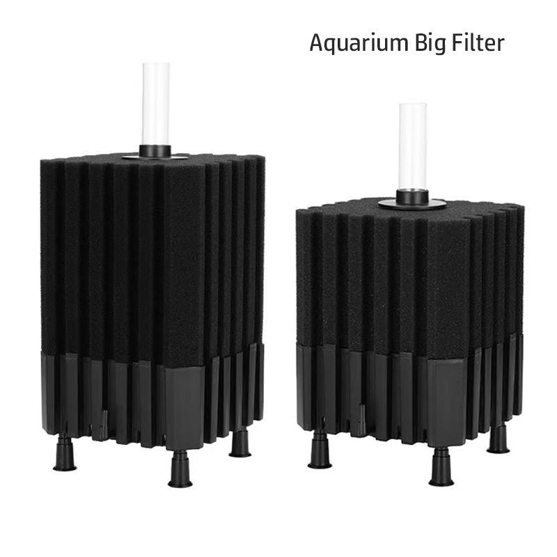 Aquarium Fish Ball - 大型水槽用フィルター 魚タンク用エアポンプ スキマー 生化学スポンジフィルター メディアボール付き 水槽バイオフィルター