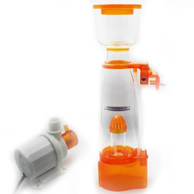 Aquarium Mini Fish - SQ-70/90 Plus ミニ水槽用プロテインスキマーフィルター DCポンプ付き、50-90L-140Lのナノ水槽スキマーに最適