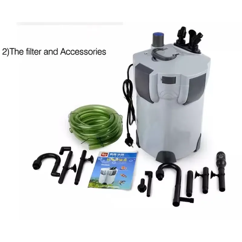 SUNSUN HW-3000 水槽外部濾過システムポンプ 2 - Aquarium Fish Land のレビューと価格