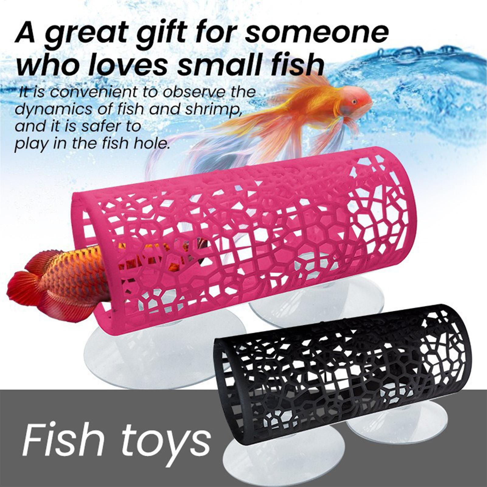 ベタの生息地、休憩用シェルター、装飾用魚トンネルおもちゃ、水 - Aquarium Mini Fish のレビューと価格