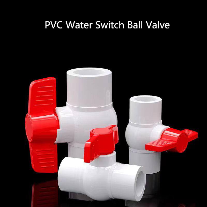 PVC ボールバルブ庭灌漑継手水族館の水槽スイッチボールバル - Aquarium Fish Ball のレビューと価格