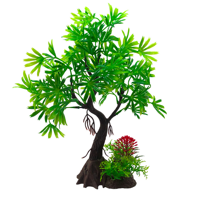 水槽DIY人工水槽装飾植物ツリーオーナメント水生植物草装飾ア - Aquarium Fish For Sale Online のレビューと価格