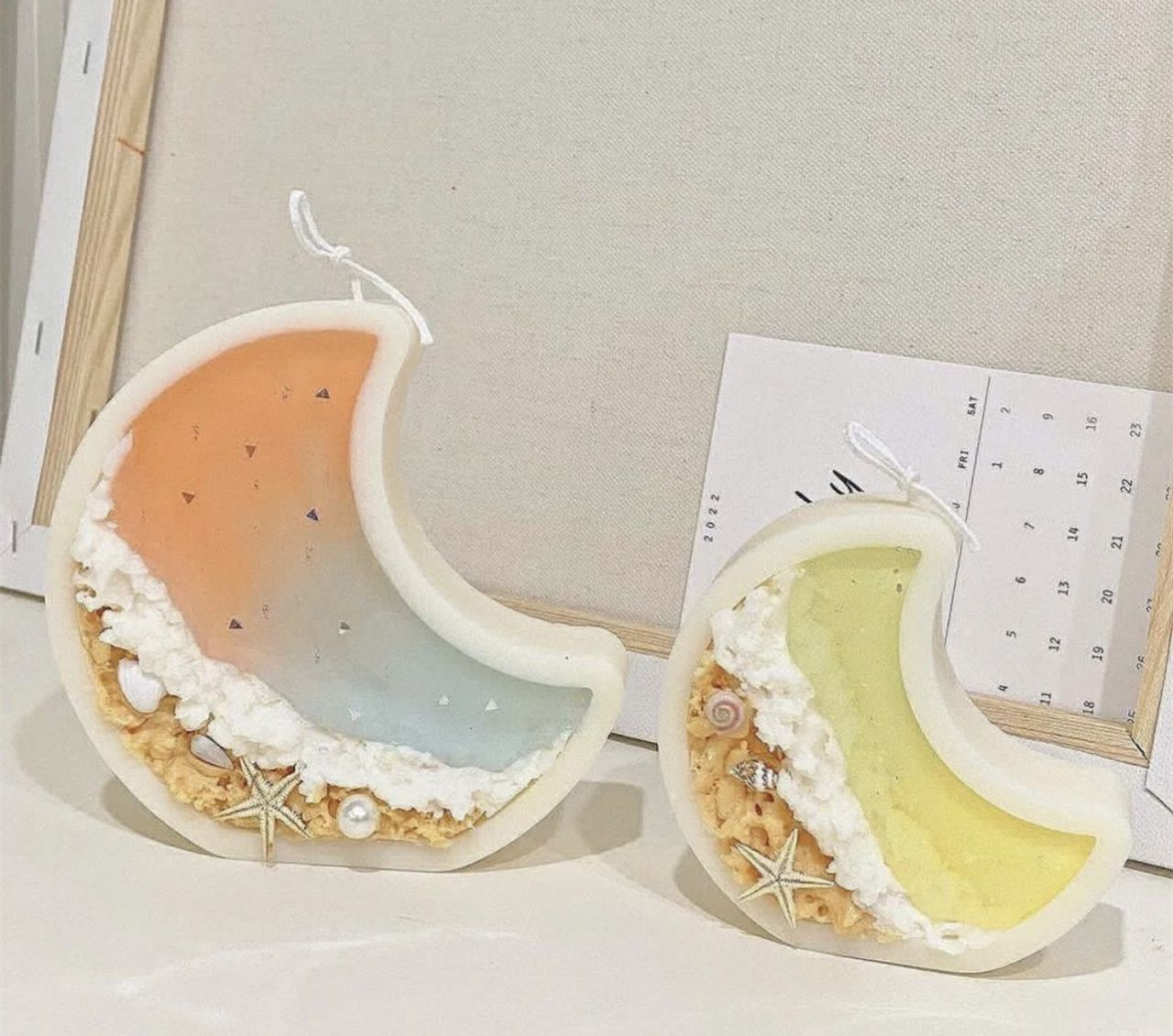 水槽月形キャンドル型シリコーン石膏エポキシ樹脂型装飾手作りク - Aquarium Fish Land のレビューと価格