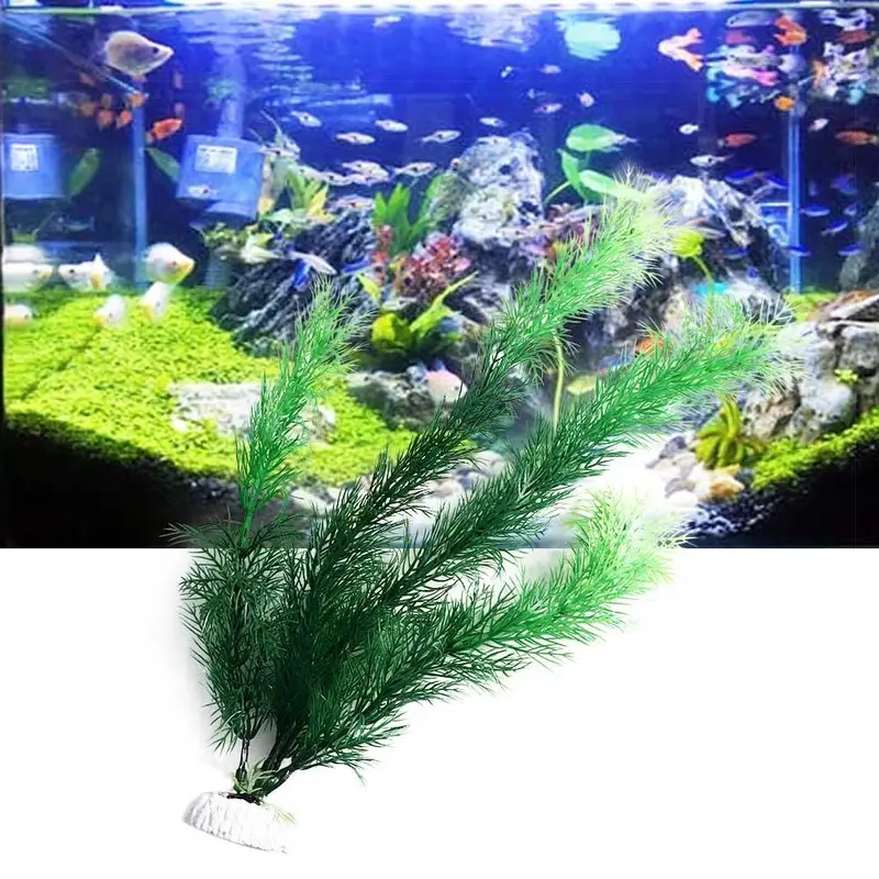 人工水族館の装飾植物水中水草水生プラスチック植物水槽水族館の - Aquarium Fish Games のレビューと価格