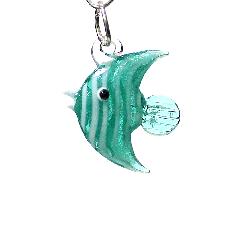 2ピース入りかわいい海鱼魅力ペンダントミニチュアガラス鱼の装 - Aquarium Mini Fish のレビューと価格