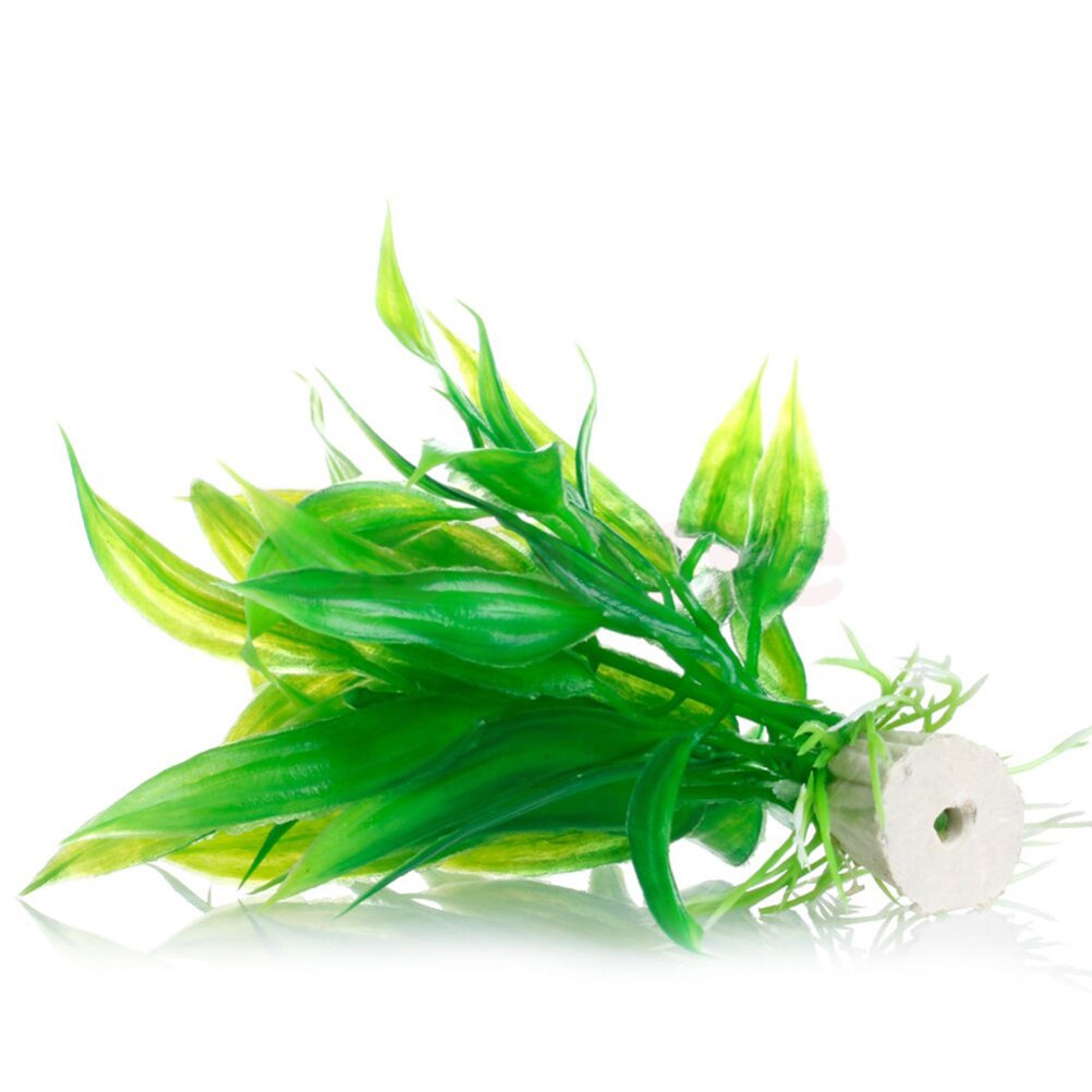 15 センチメートル人工水族館の装飾植物水雑草飾り水生植物水 - Aquarium Fish For Sale Online のレビューと価格