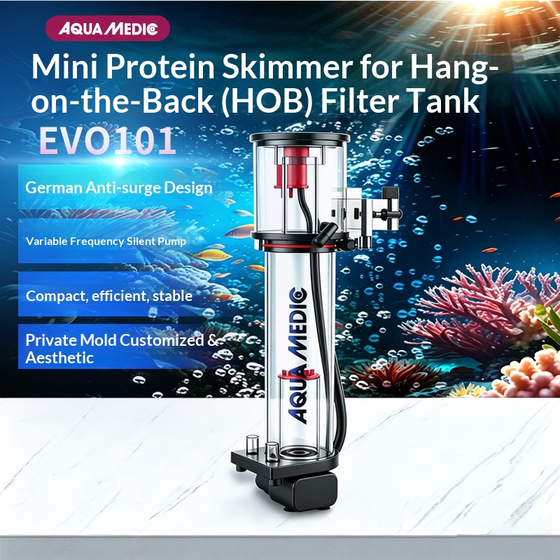 アクアメディック EVO101 バックチャンバーフィルター、 - Protein Skimmer Reef のレビューと価格