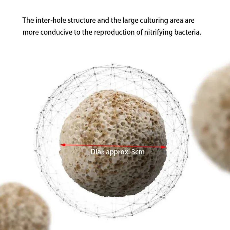 高品質のバイオ水族館ボール、生化学的ボール、フィルターメディ - Aquarium Fish Ball のレビューと価格