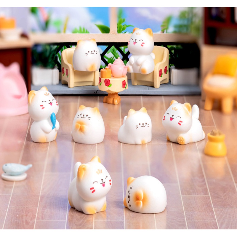 マイクロ風景ミニフィギュア樹脂製オーナメント、盆栽、庭、鉢植 - Aquarium Mini Fish のレビューと価格
