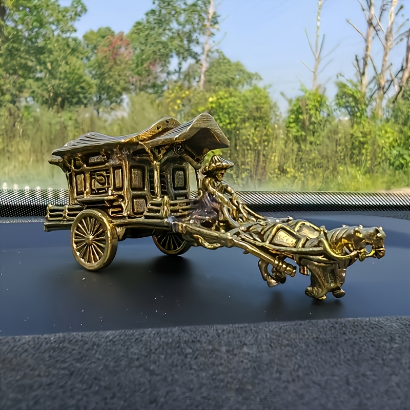 ヴィンテージ真鍮製ダブルエイプ馬車飾り1/4個 - 芸術的な - Aquarium Fish Land のレビューと価格