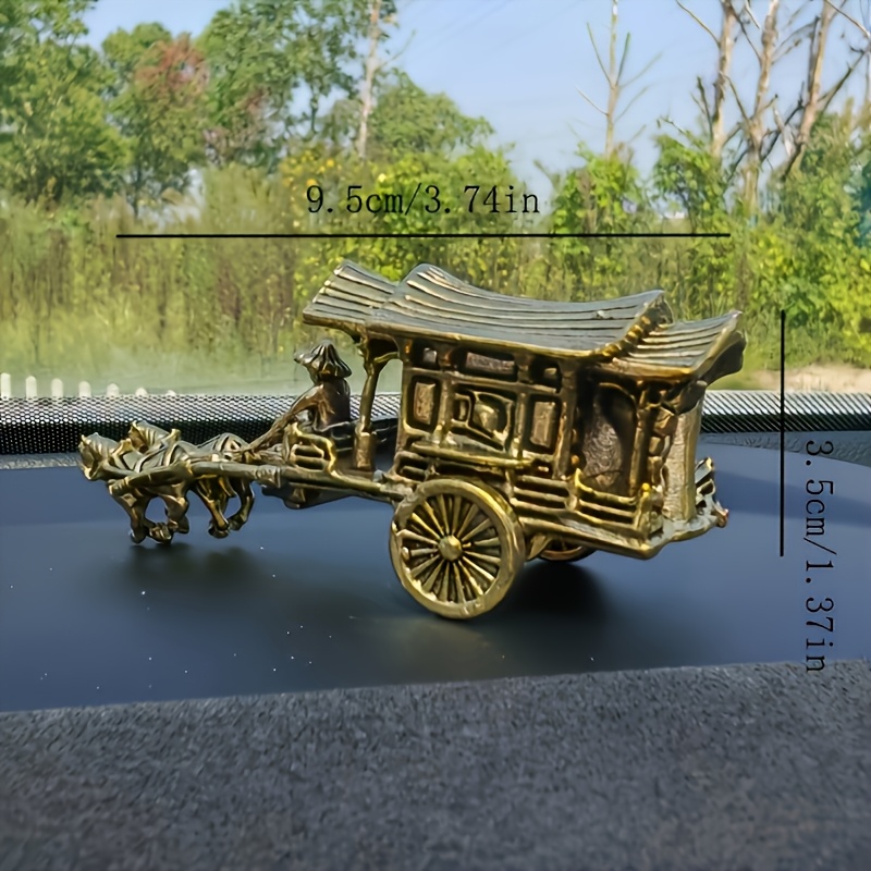 ヴィンテージ真鍮製ダブルエイプ馬車飾り1/4個 - 芸術的な - Aquarium Fish Land のレビューと価格